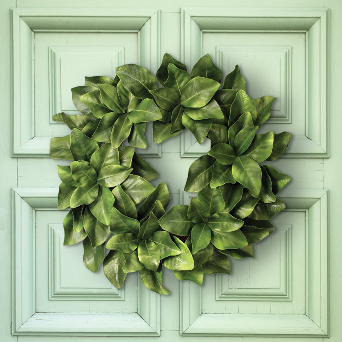 Gracie Oaks Faux Foam 26'' Wreath & Reviews Wayfair